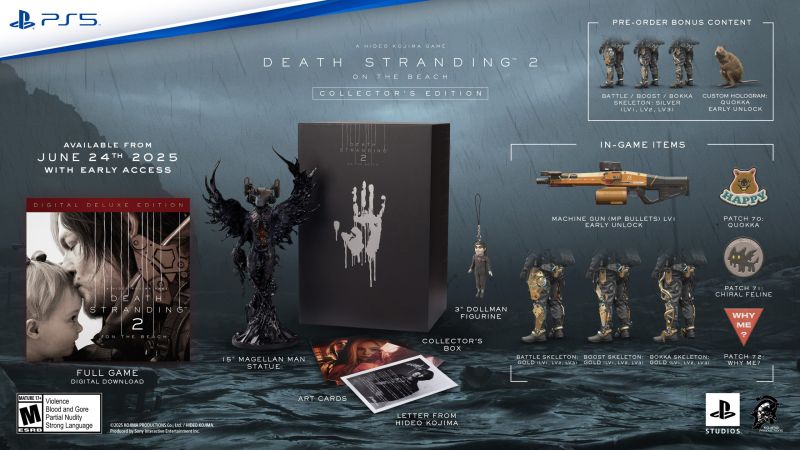 Death Stranding 2: On The Beach Collector’s Edition drops to £129.99 on PlayStation Direct