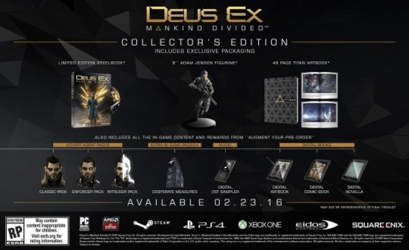 Deus Ex: Mankind Divided Collector's Edition