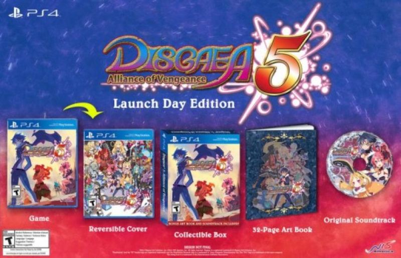 Disgaea 5: Alliance of Vengeance Launch Day Edition