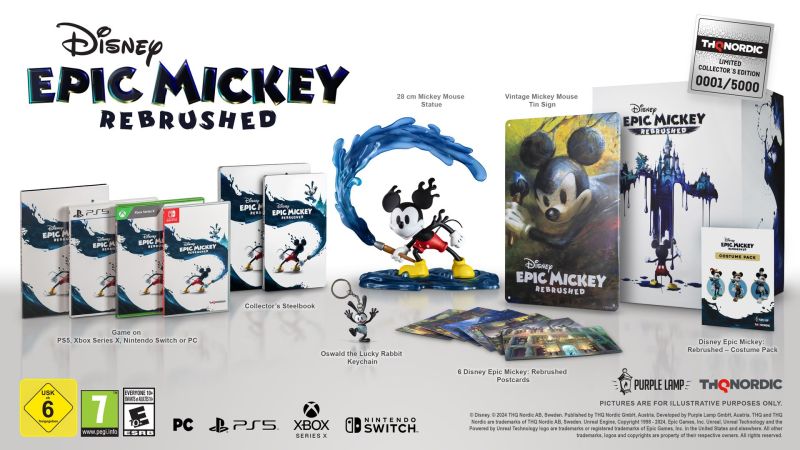 Disney Epic Mickey: Rebrushed Collector’s Edition
