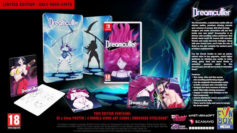 Dreamcutter Steelbook Limited Edition