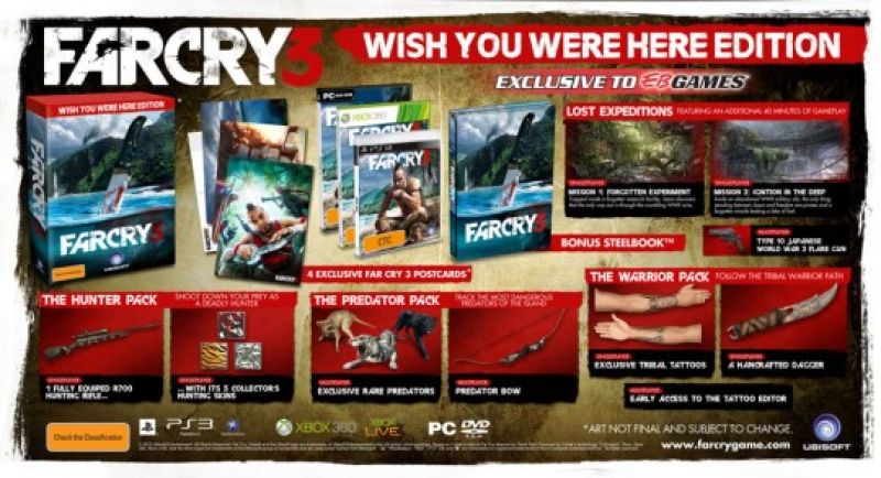Far Cry 3 Wish You Were Here Edition