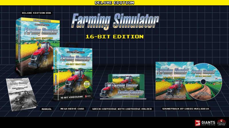 Farming Simulator 16-Bit Deluxe Edition (Mega Drive/Genesis)