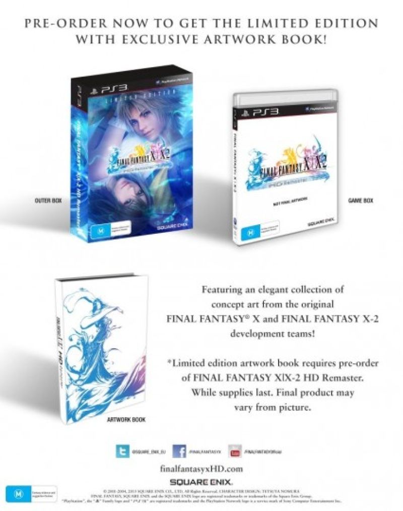 Final Fantasy X/X-2 HD Remaster Limited Edition