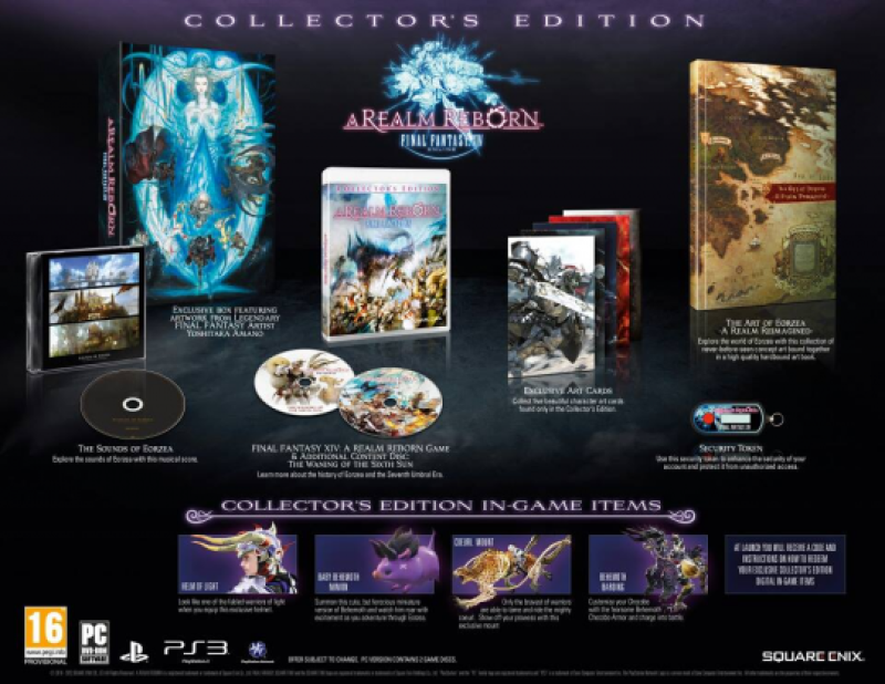Final Fantasy XIV: A Realm Reborn Collector's Edition