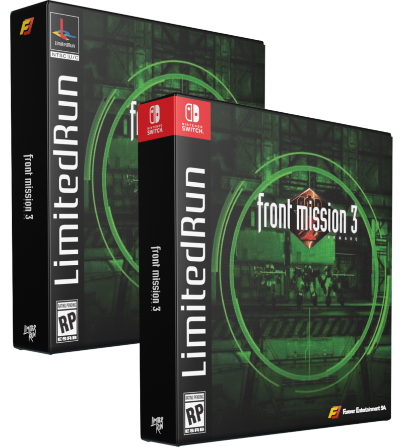 FRONT MISSION 3: Remake Classic Edition (Switch, PS5, Xbox)