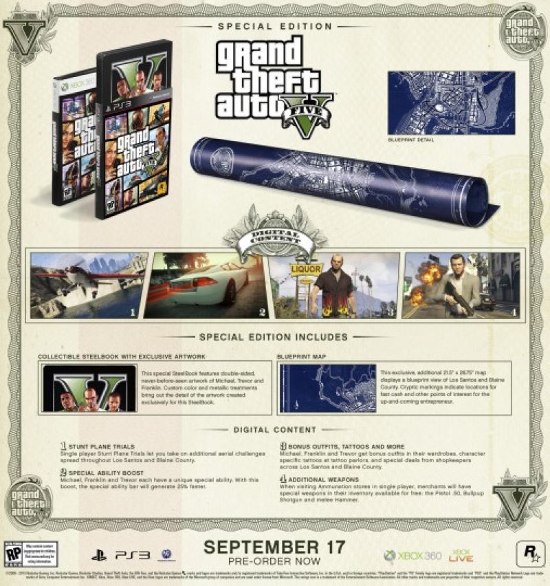 Grand Theft Auto V Special Edition