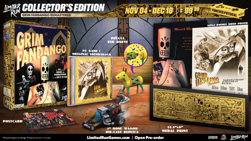 Grim Fandango Remastered Collector's Edition (PC)