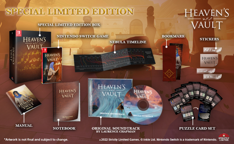 Heaven's Vault Special Limited Edition Book Bundle (NSW)