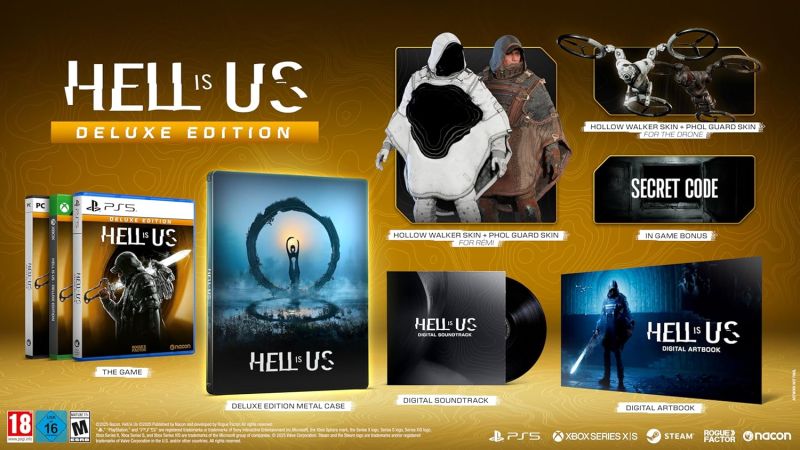 Hell Is Us Steelbook Deluxe Edition reduced to £42.91 on Amazon