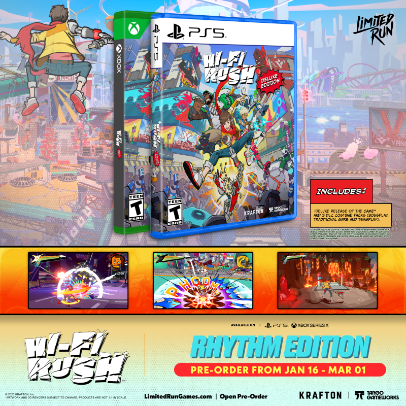 Hi-Fi RUSH Rhythm Edition (PS5, Xbox)