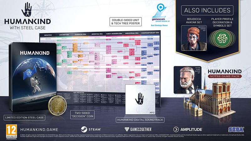 Humankind Limited Steelbook Edition