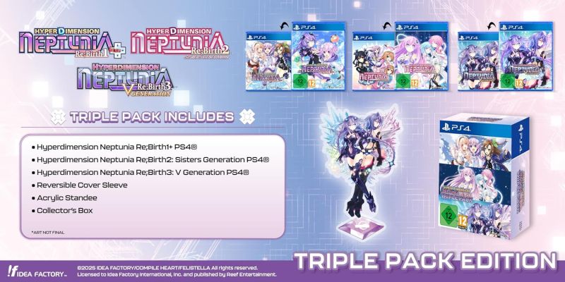 Hyperdimension Neptunia Re;Birth Triple Pack Edition