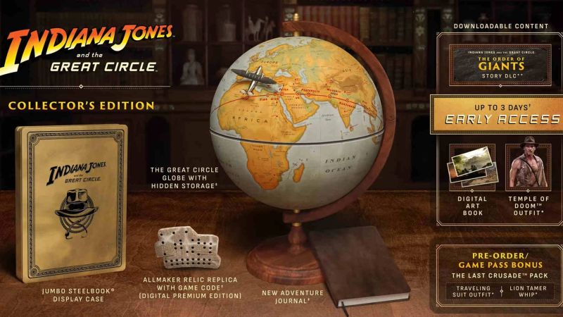 Indiana Jones and the Great Circle Collector’s Edition for £84.31 on Amazon