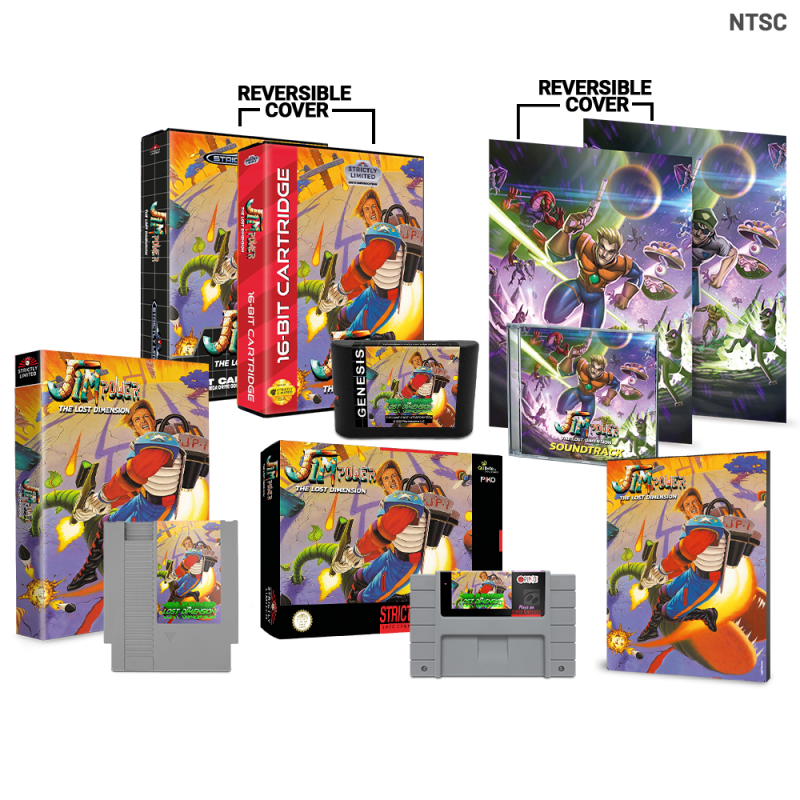 Jim Power: The Lost Dimension – Retro Bundle (NTSC)