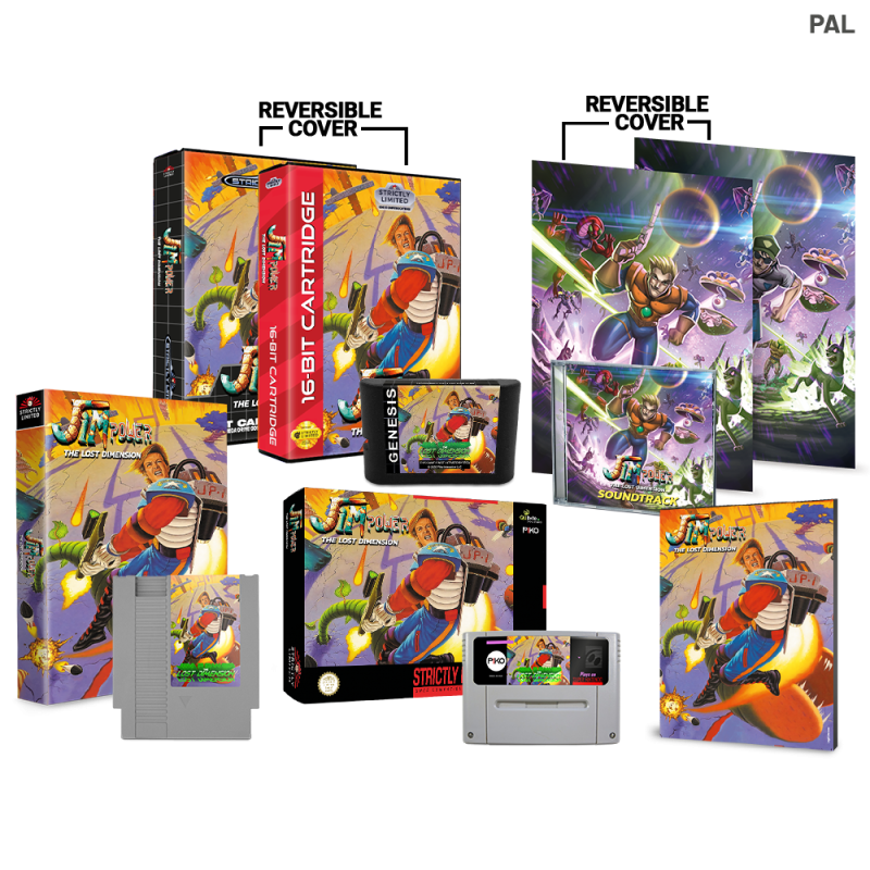 Jim Power: The Lost Dimension – Retro Bundle (PAL)