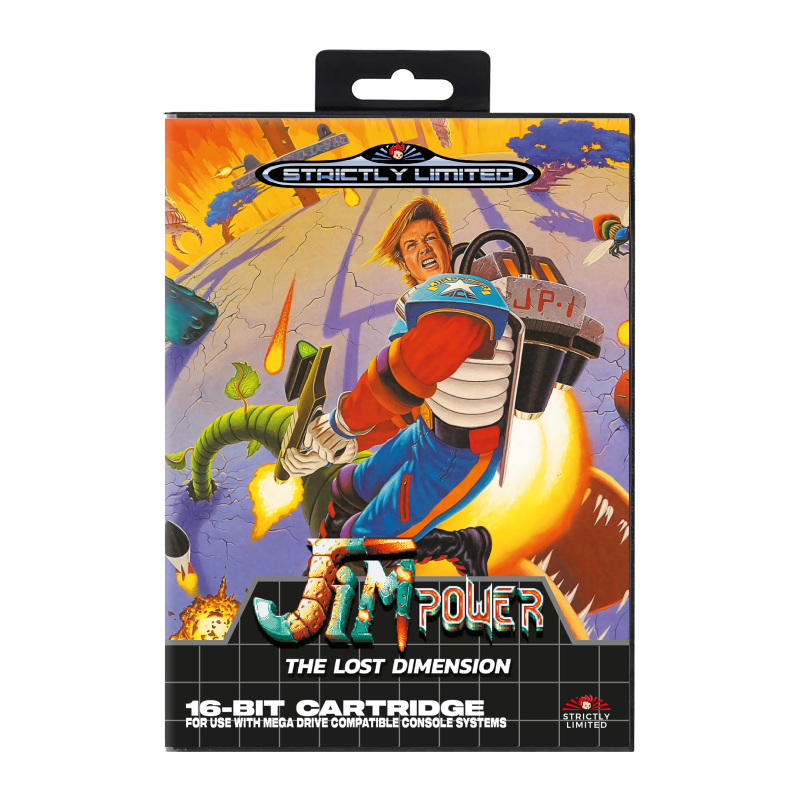 Jim Power: The Lost Dimension (SEGA Mega Drive/Genesis compatible game)