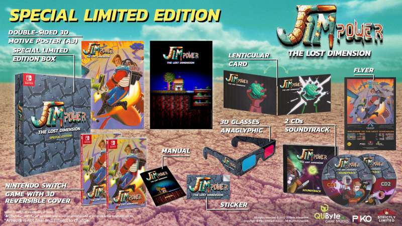 Jim Power: The Lost Dimension Special Limited Edition (Nintendo Switch)