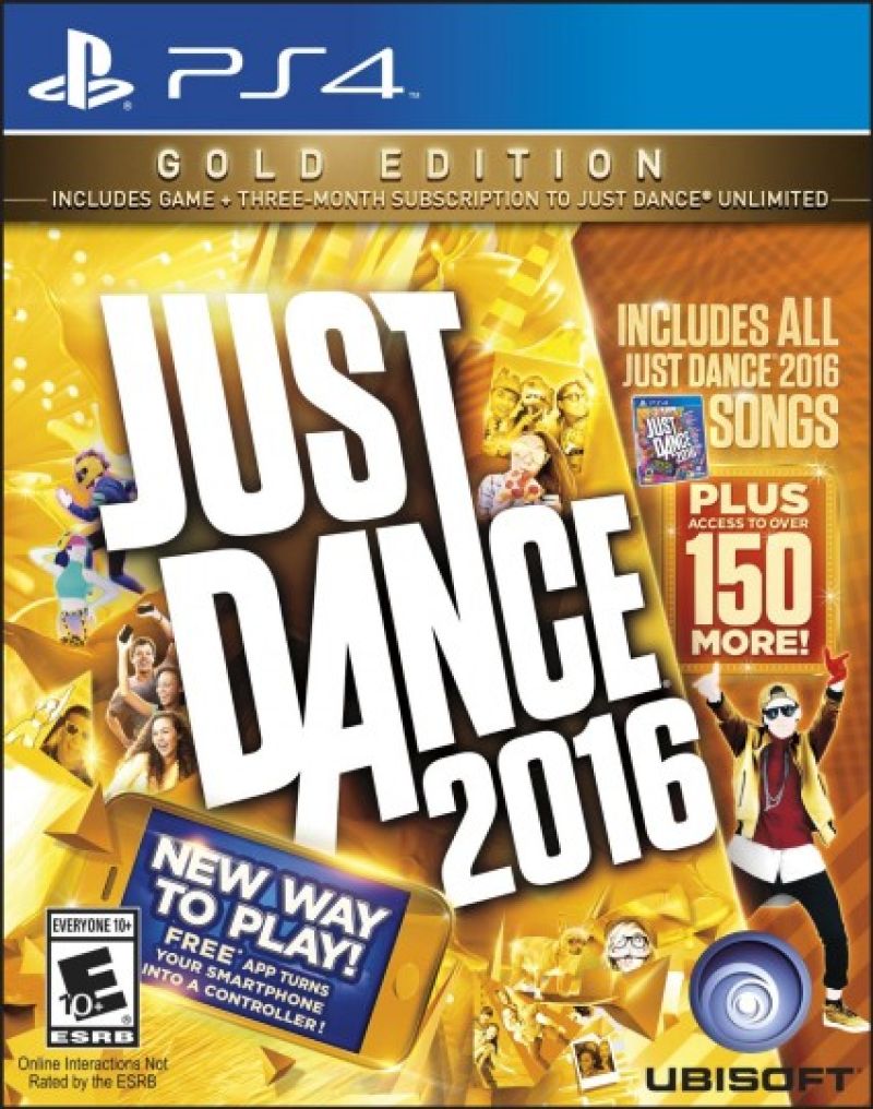 Just Dance 2016 Gold Edition