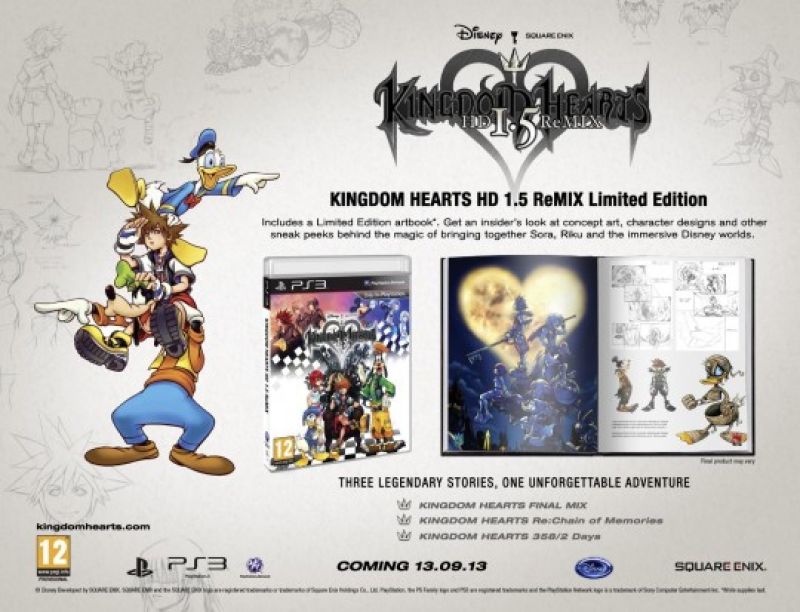 Kingdom Hearts HD 1.5 Remix Limited Edition