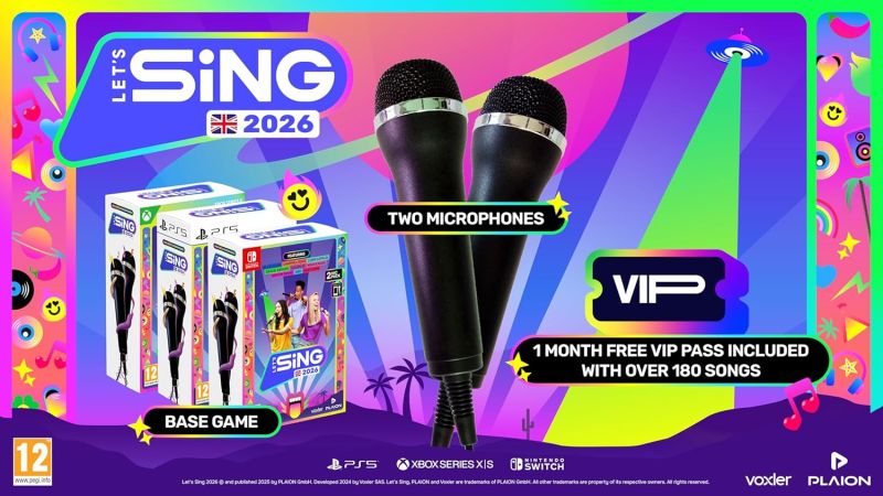 Let’s Sing 2026 2-Mic Pack