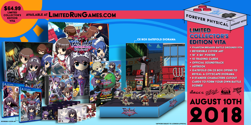 Limited Run #165: Phantom Breaker Battlegrounds (Vita)  Edition