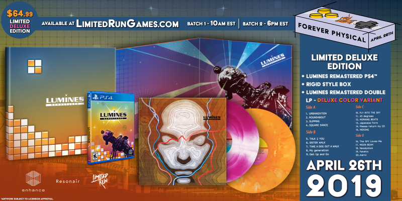 Limited Run #201: Lumines Remastered Deluxe Edition (PS4)