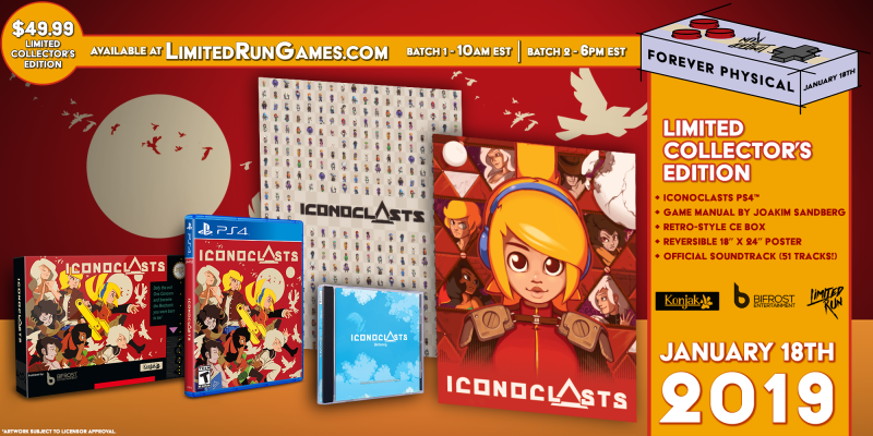 Limited Run #210: Iconoclasts Classic Edition (PS4)