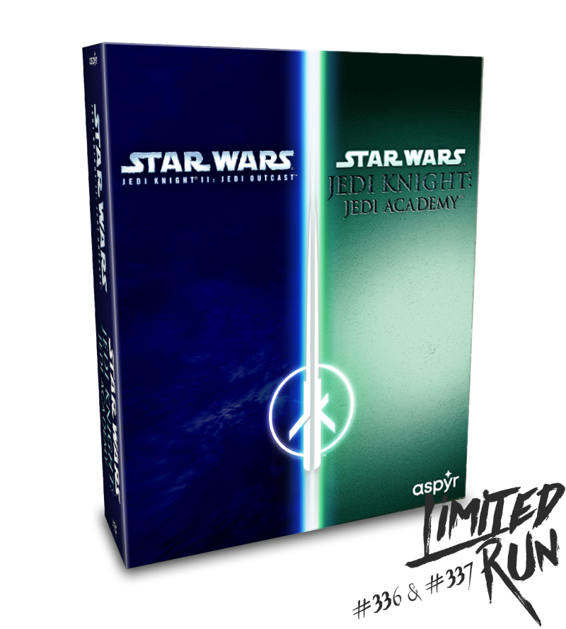 Limited Run #336 & #337: Star Wars Jedi Outcast/Jedi Academy (PS4) [PREORDER]  Edition