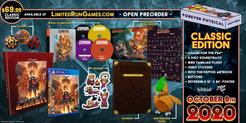 Limited Run #369: Chasm Classic Edition (PS4)