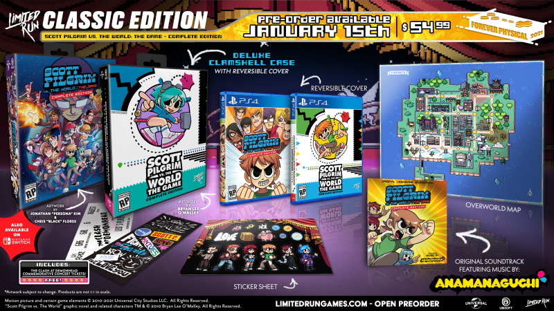 Limited Run #382: Scott Pilgrim Vs. The World: The Game Classic Edition (PS4)