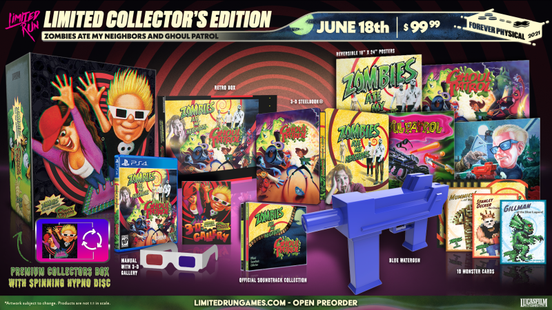Limited Run #414: Zombies Ate My Neighbors & Ghoul Patrol Collector's Edition (PS4)