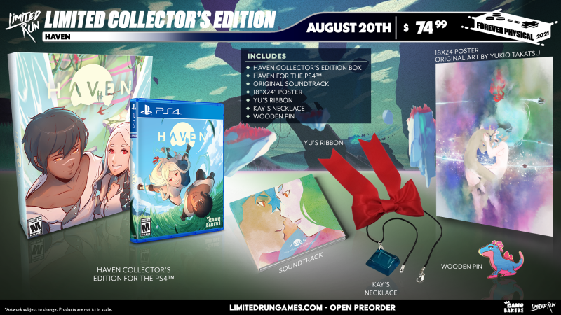 Limited Run #418: Haven - Collector's Edition (PS4)