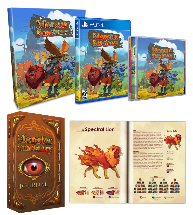 Limited Run #438: Monster Sanctuary Collector's Edition (PS4)