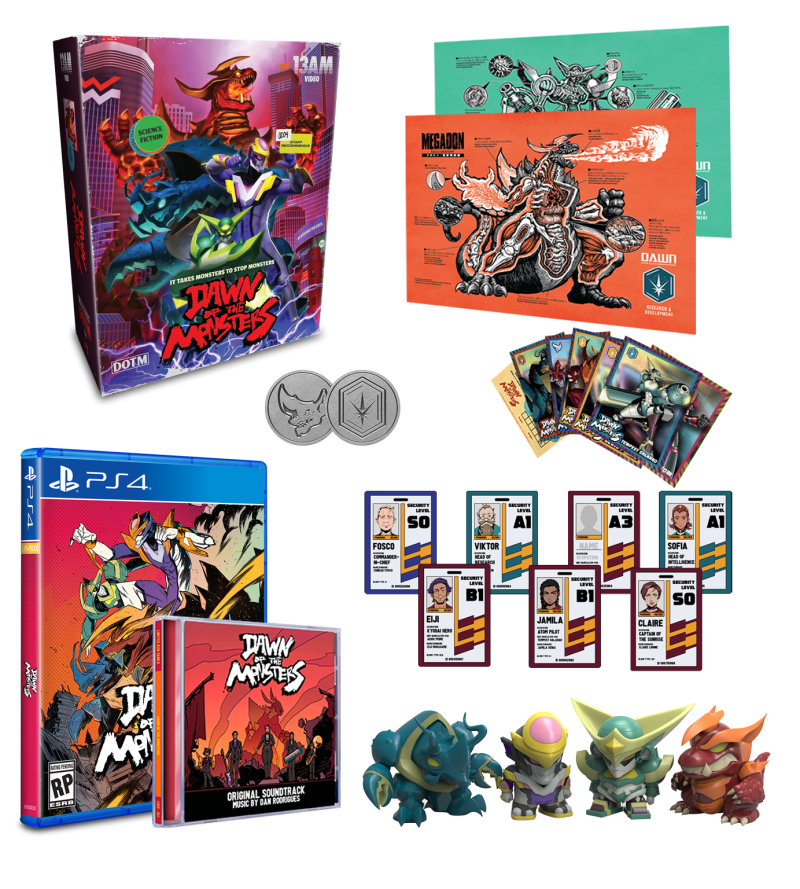 Limited Run #448: Dawn of the Monsters Collector's Edition (PS4)