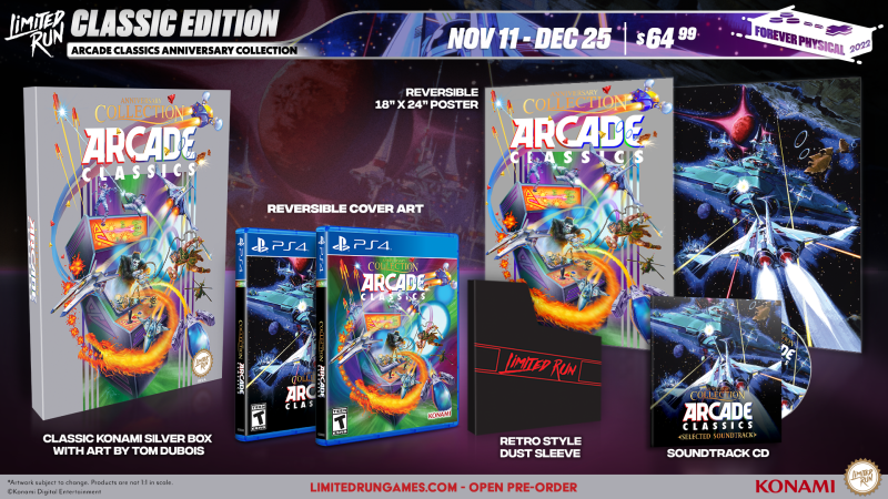 Limited Run #487: Arcade Classics Anniversary Collection Classic Edition (PS4)
