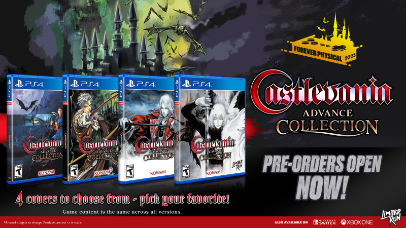 Limited Run #524: Castlevania Advance Collection (PS4)