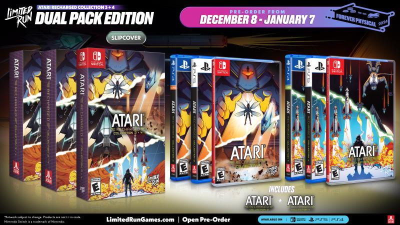 Limited Run #546 & #547: Atari Recharged Collection 3 + 4 Dual Pack Edition (PS4)