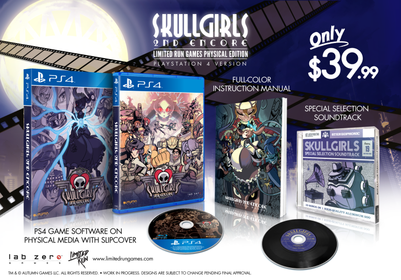 Limited Run #97: Skullgirls 2nd Encore (PS4) Edition