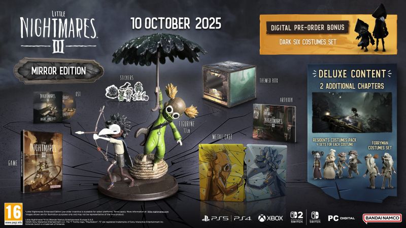 Little Nightmares III Mirror Edition drops to £35.95 on Amazon