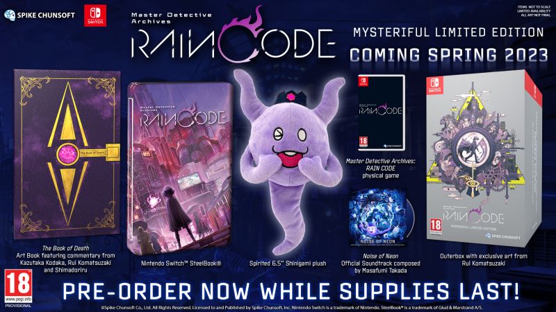 Master Detective Archives: RAIN CODE Mysteriful Limited Edition