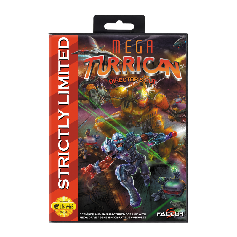 Mega Turrican Director's Cut (Genesis/Mega Drive Compatible)