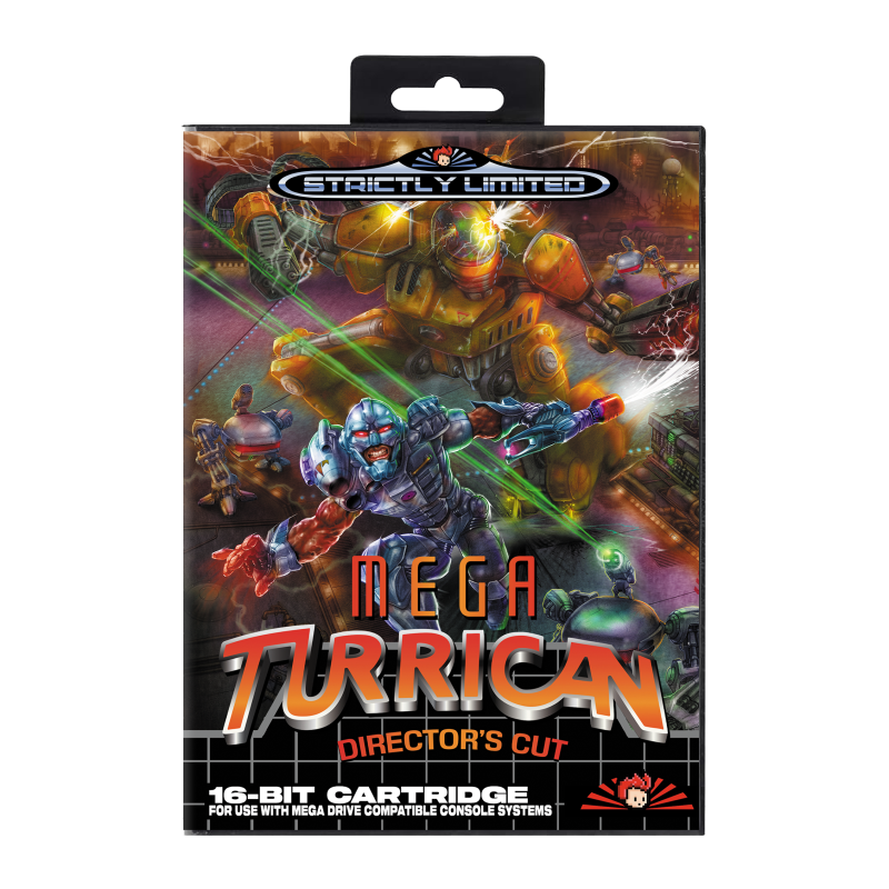 Mega Turrican Director's Cut (Mega Drive/Genesis Compatible)