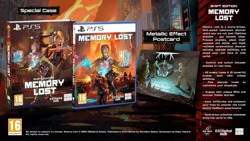 Memory Lost Shift Edition