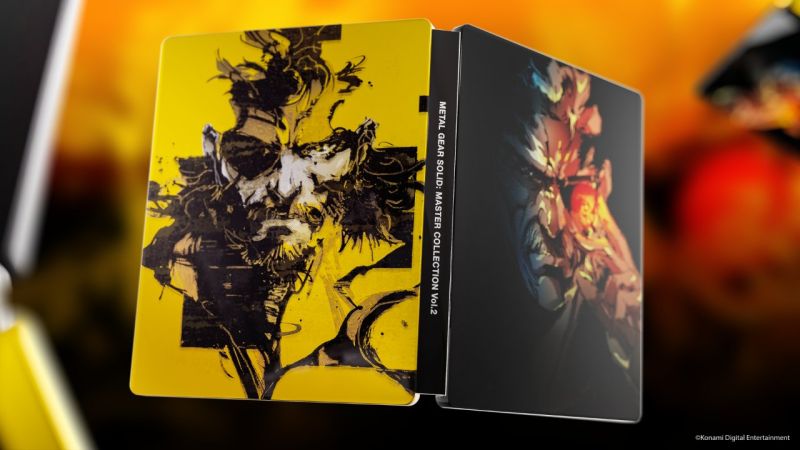 Metal Gear Solid Master Collection Volume 2 Steelbook