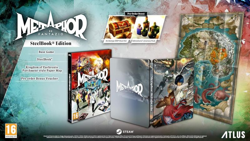 Metaphor: ReFantazio SteelBook Edition