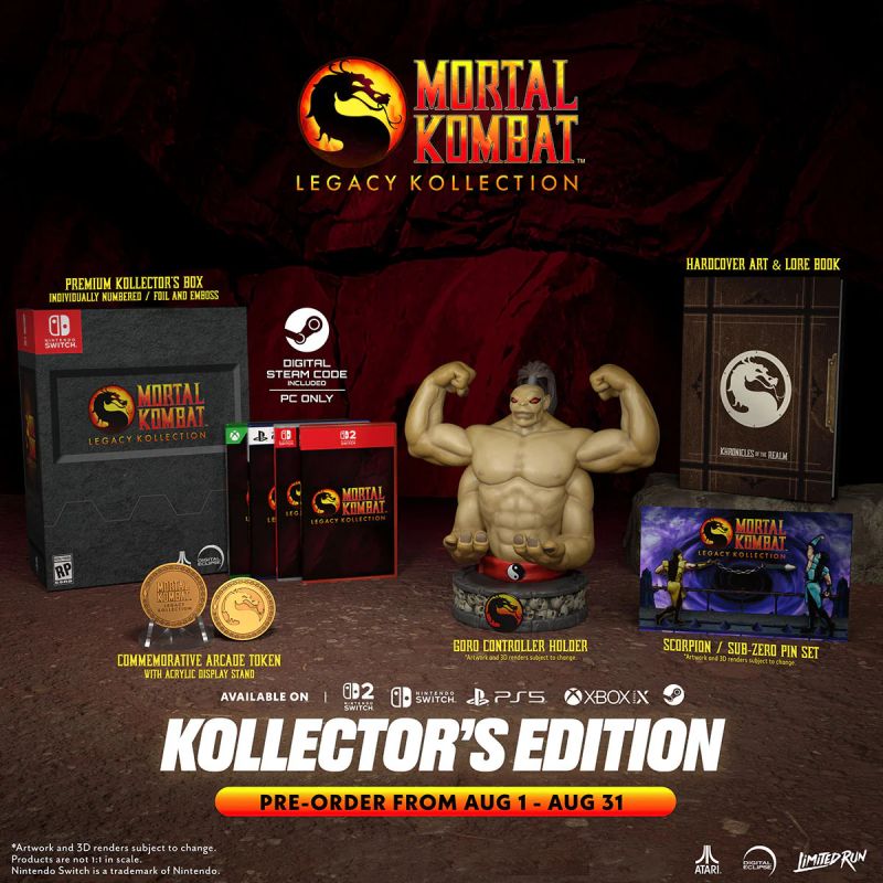 Mortal Kombat: Legacy Kollection Kollector’s Edition