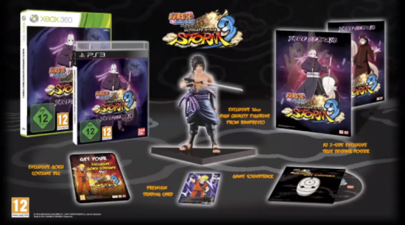 Naruto Shippuden Ultimate Ninja Storm 3 True Despair Collector's Edition
