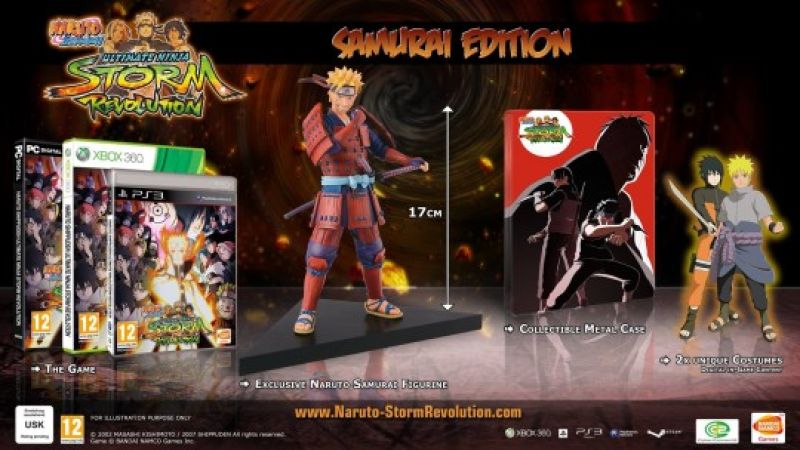Naruto Shippuden Ultimate Ninja Storm Revolution Samurai Edition