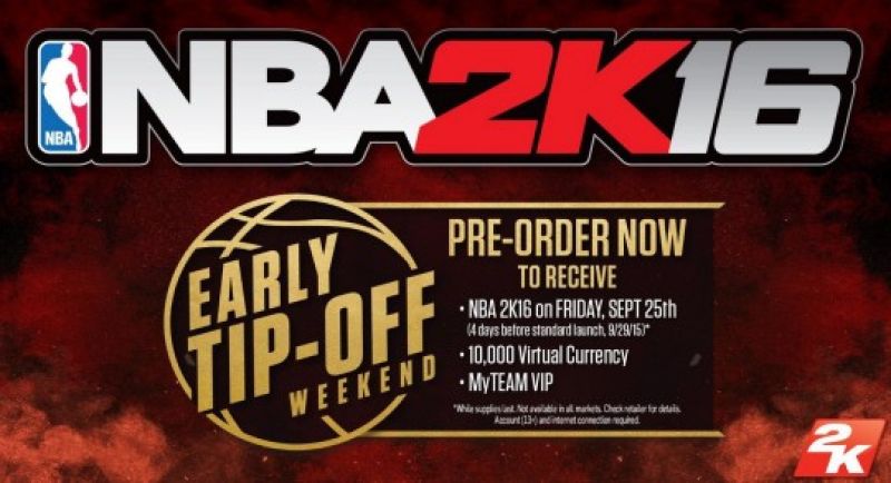 NBA 2K16 Early Tip-off Edition